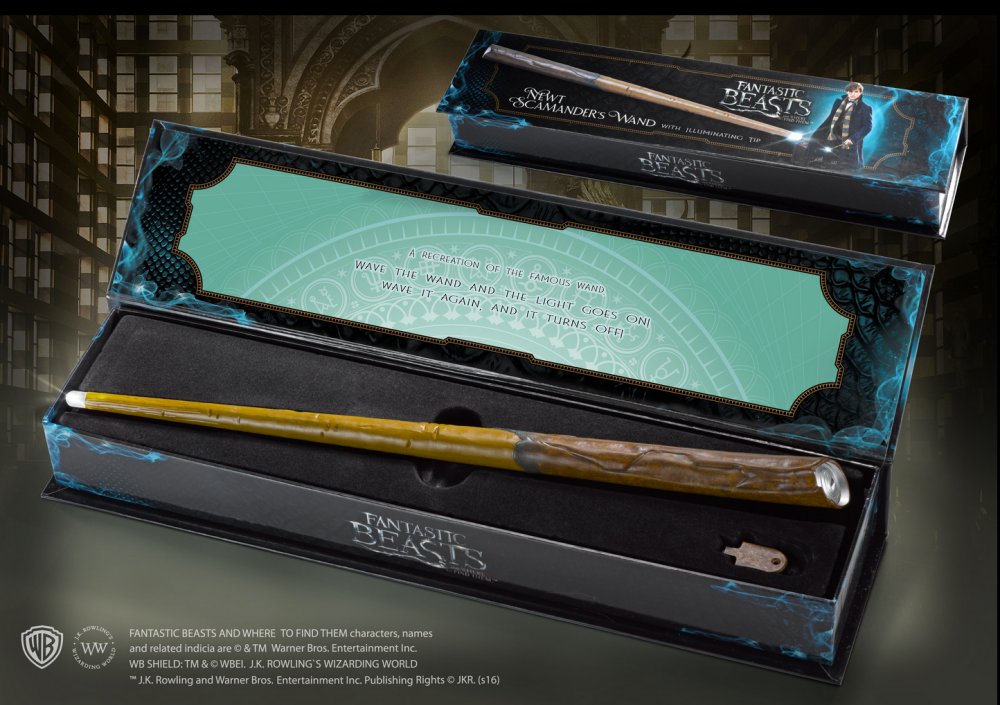 Newt Scamander Illuminating Wand Prop Replica From Fantastic Beasts And Where To Find Them