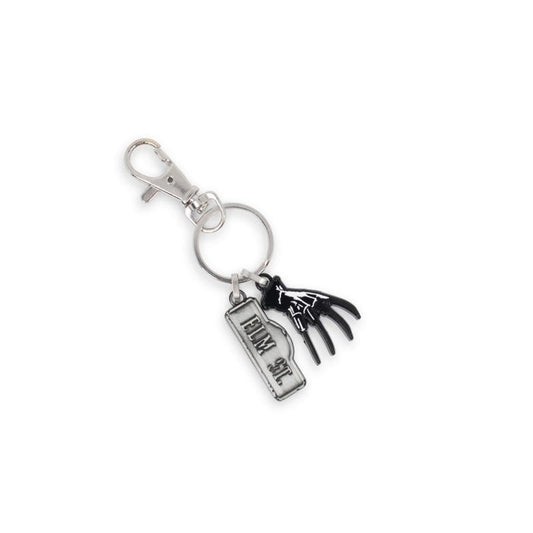 Keychain From Nightmare On Elm Street in Silver/Black