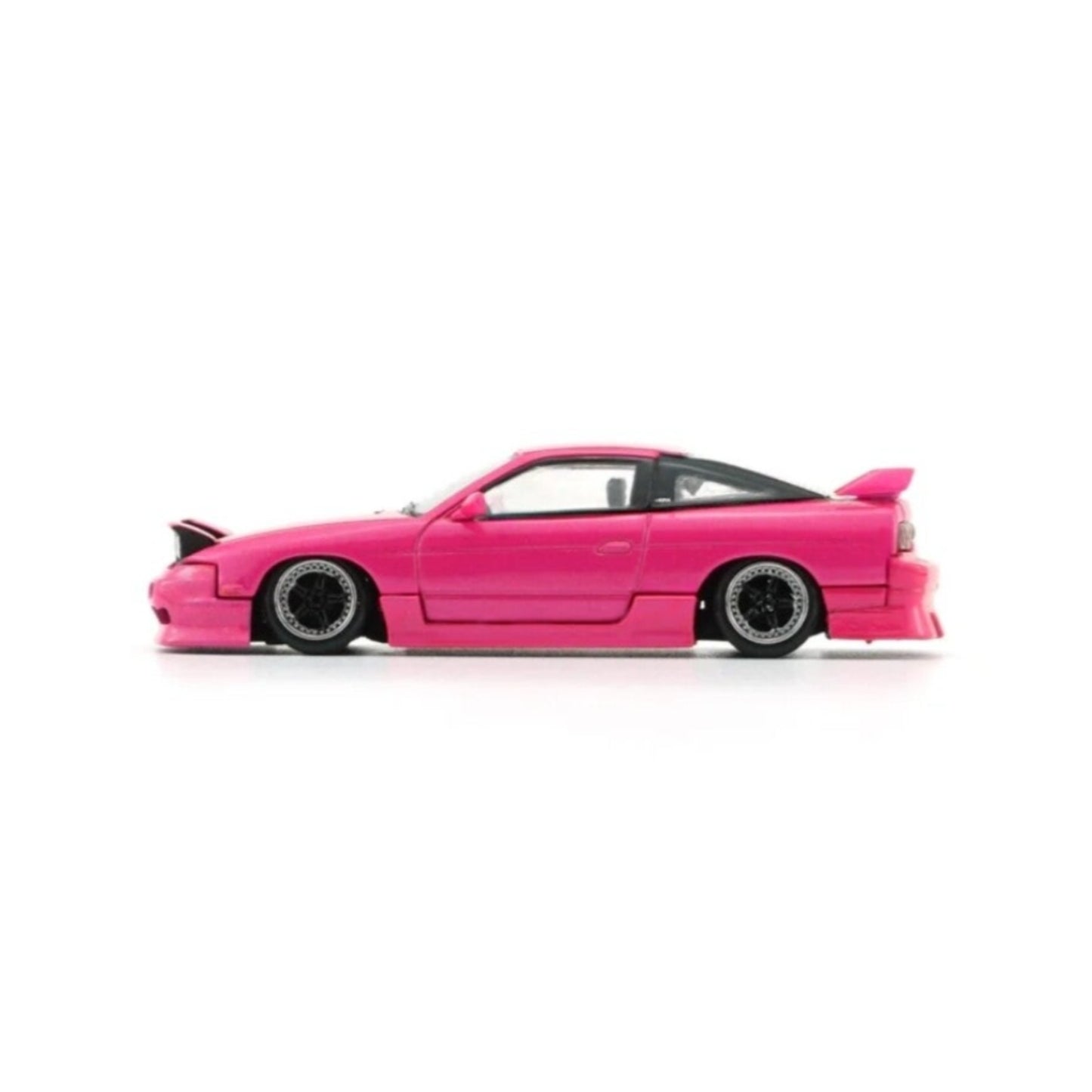 Nissan 180SX PS13 (RHD With Interchangeable Wheels and Bumpers) in Metallic Pink