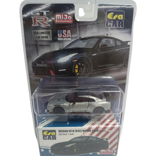 Nissan GT-R R35 Nismo (Raw Chase Variant 2020) in Silver