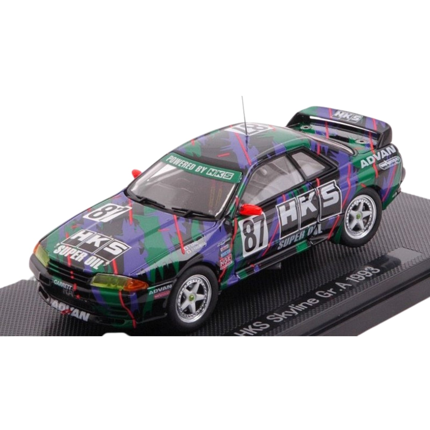 Nissan Skyline GT-R R32 Y.Hane/O.Hagiwara (Gr.A 1993) in Black/Green/Purple