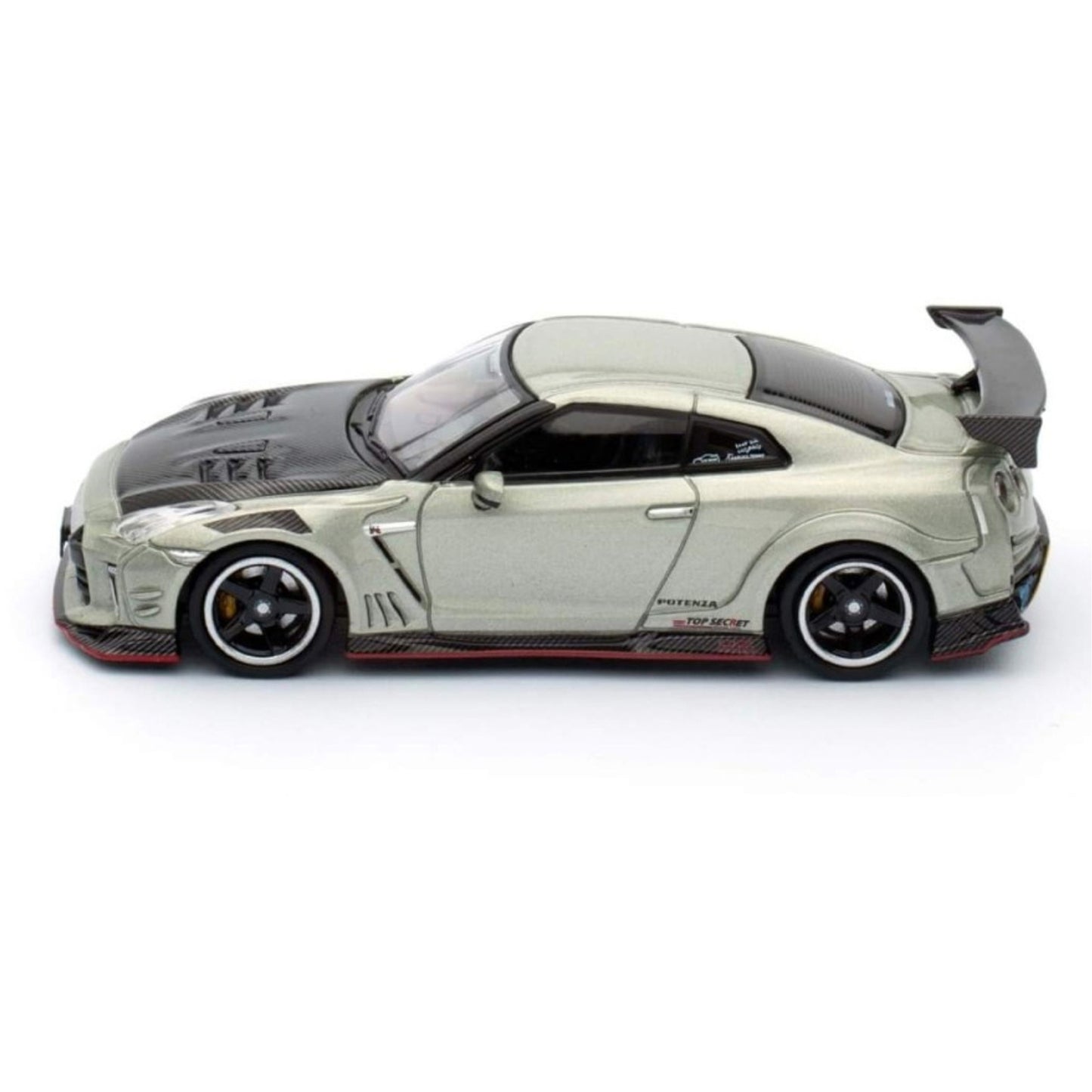 Nissan Skyline GT-R R35 (Top Secret) in Grey/Black