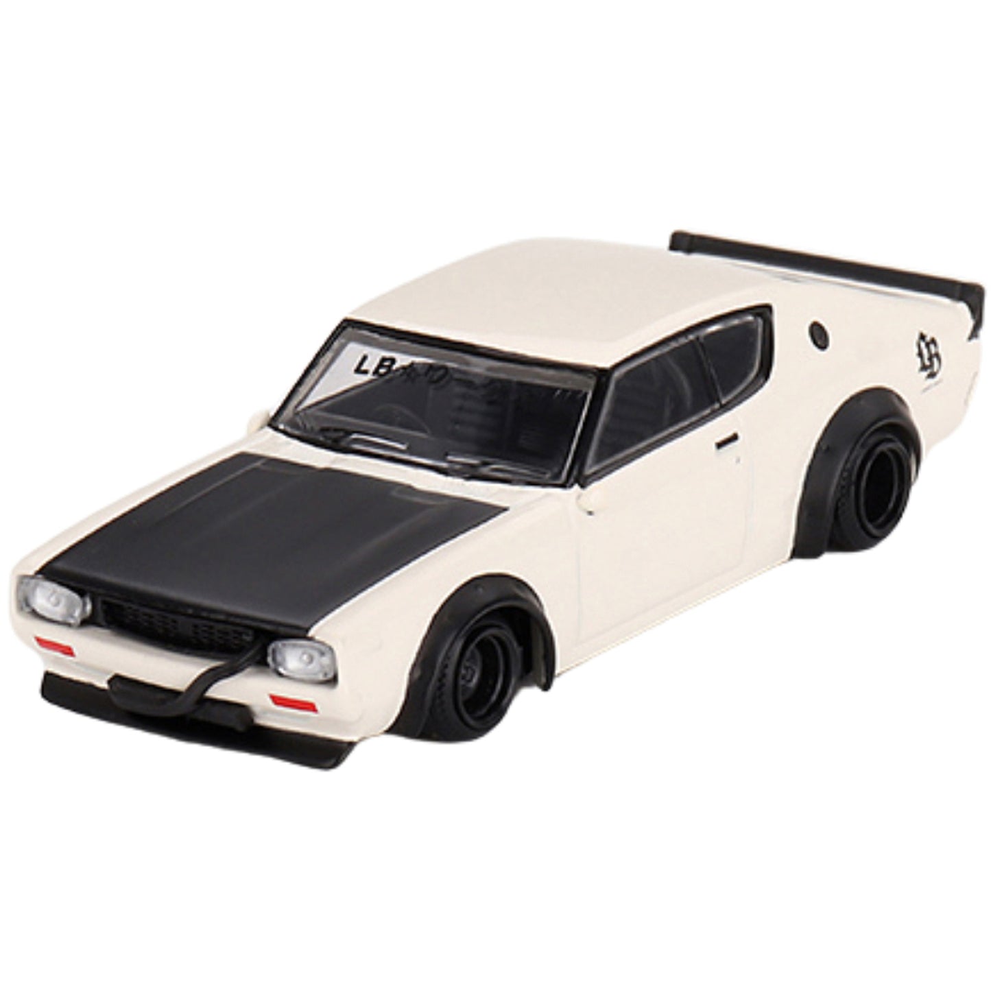 Nissan Skyline Kenmeri Liberty Walk (1973) in White