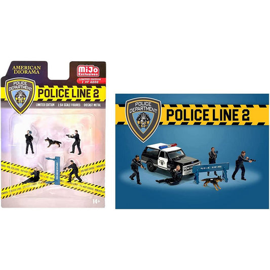 Police Line Figure Set 2