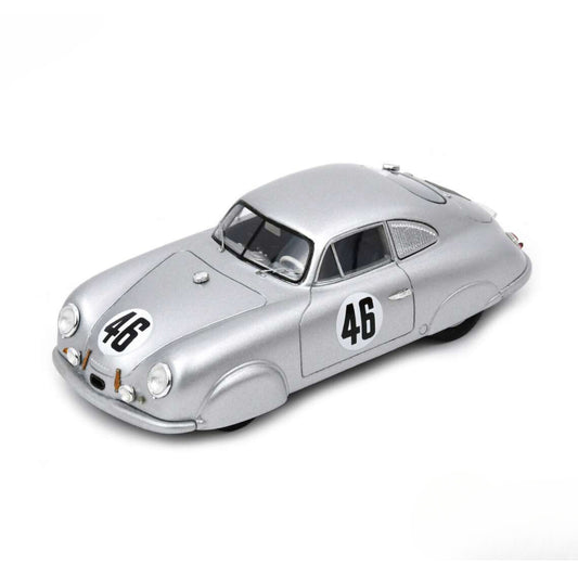 Porsche 356 SL A.Veuillet/E.Mouche (No.46 20th Le Mans 24H 1951) in Silver