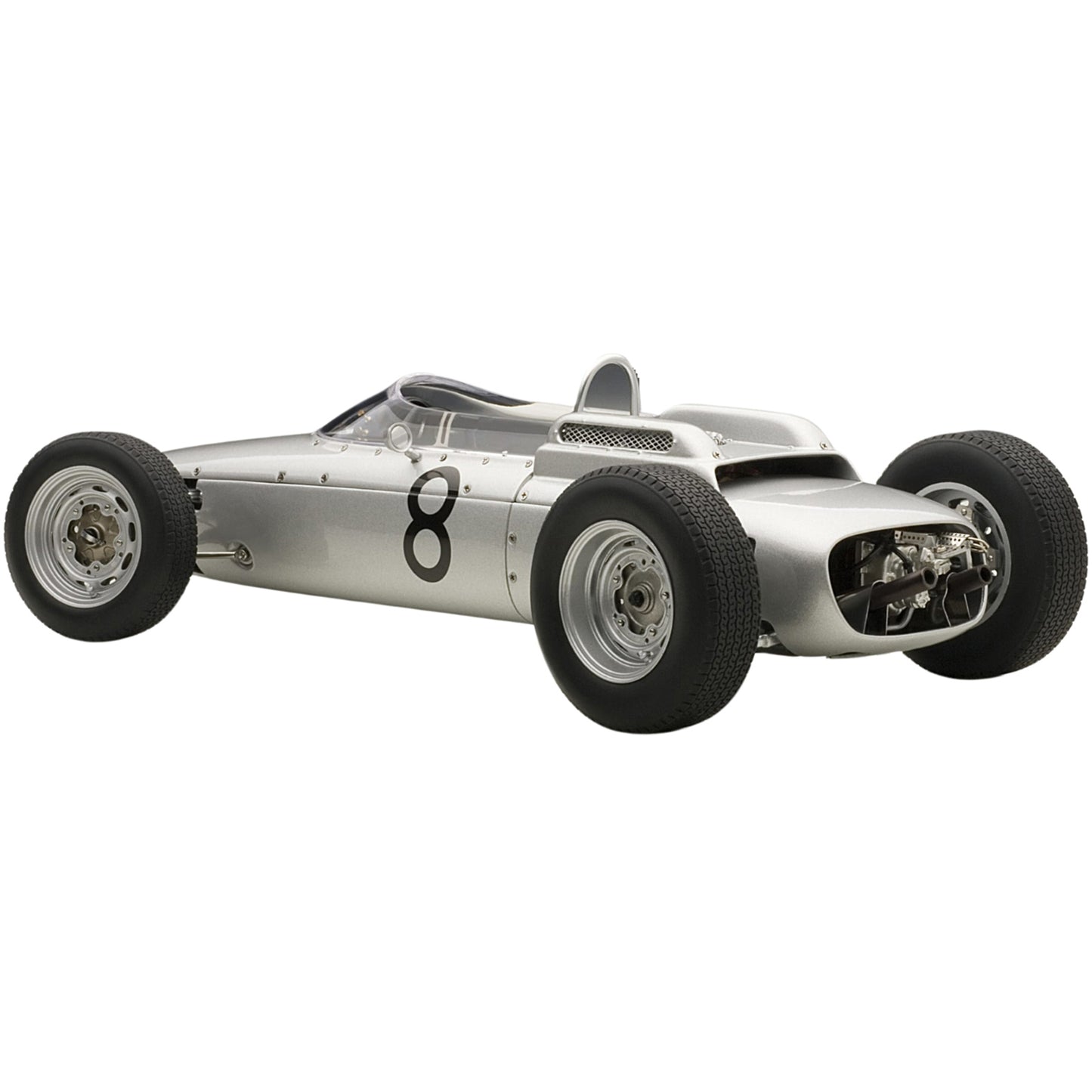 Porsche 804 F1 Jo Bonnier (German GP 1962) in Silver