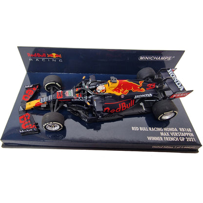 Red Bull Racing Honda RB16B Max Verstappen (Winner Monaco GP 2021) in Blue