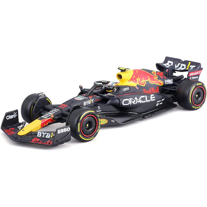 Red Bull Racing RB18 Sergio Perez (With Helmet 2022) in Blue