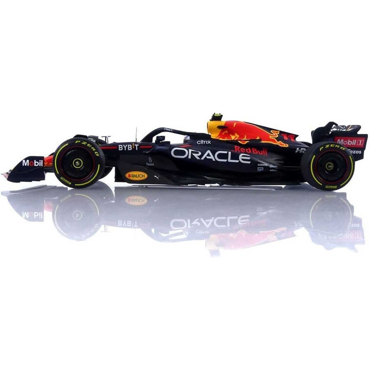 Red Bull Racing RB18 Sergio Perez (No.11 Winner Singapore GP 2022) in Blue