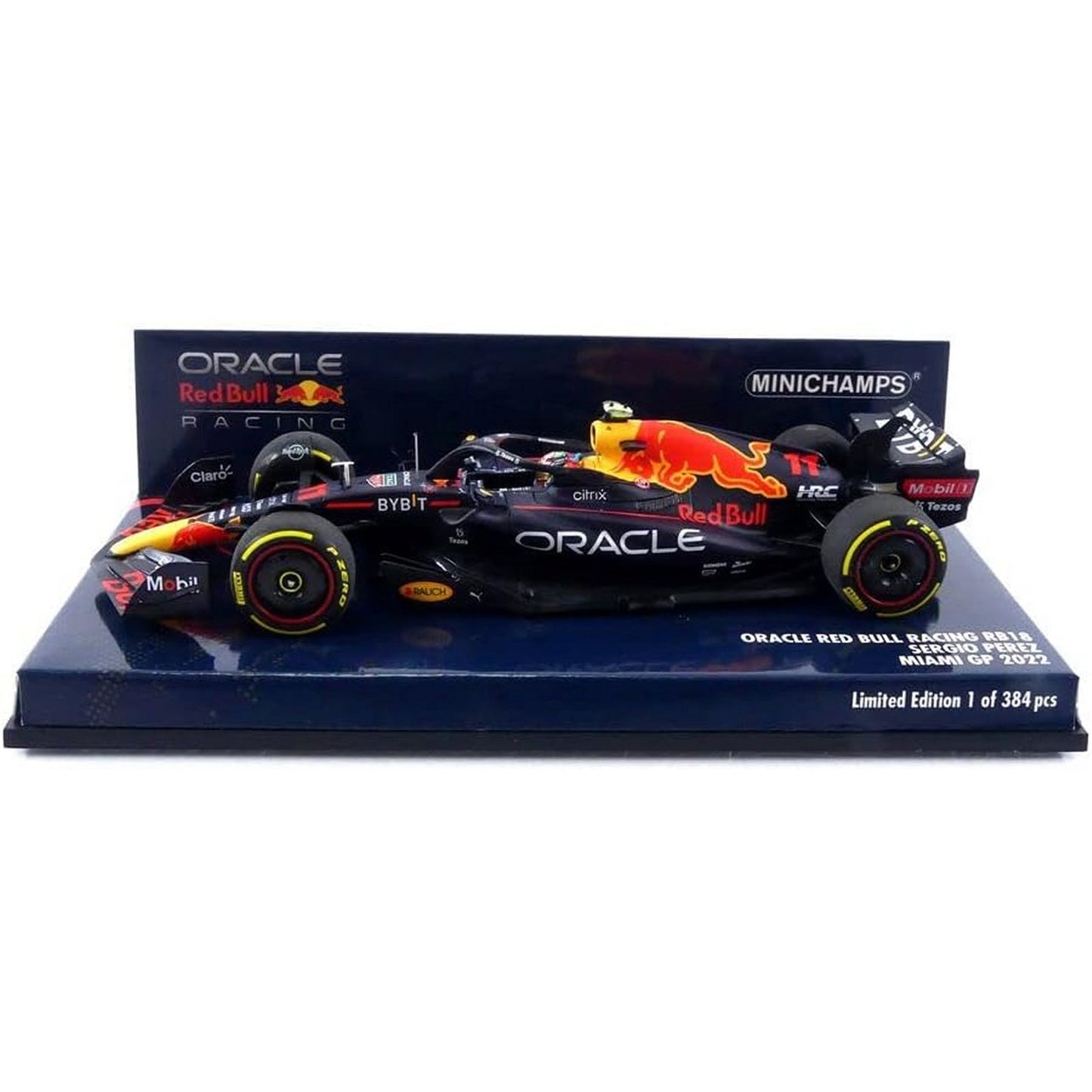 Red Bull Racing RB18 Sergio Perez (No.11 Miami GP 2022) in Blue