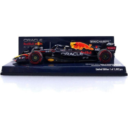 Red Bull Racing RB18 Max Verstappen (Winner Spanish GP 2022) in Blue