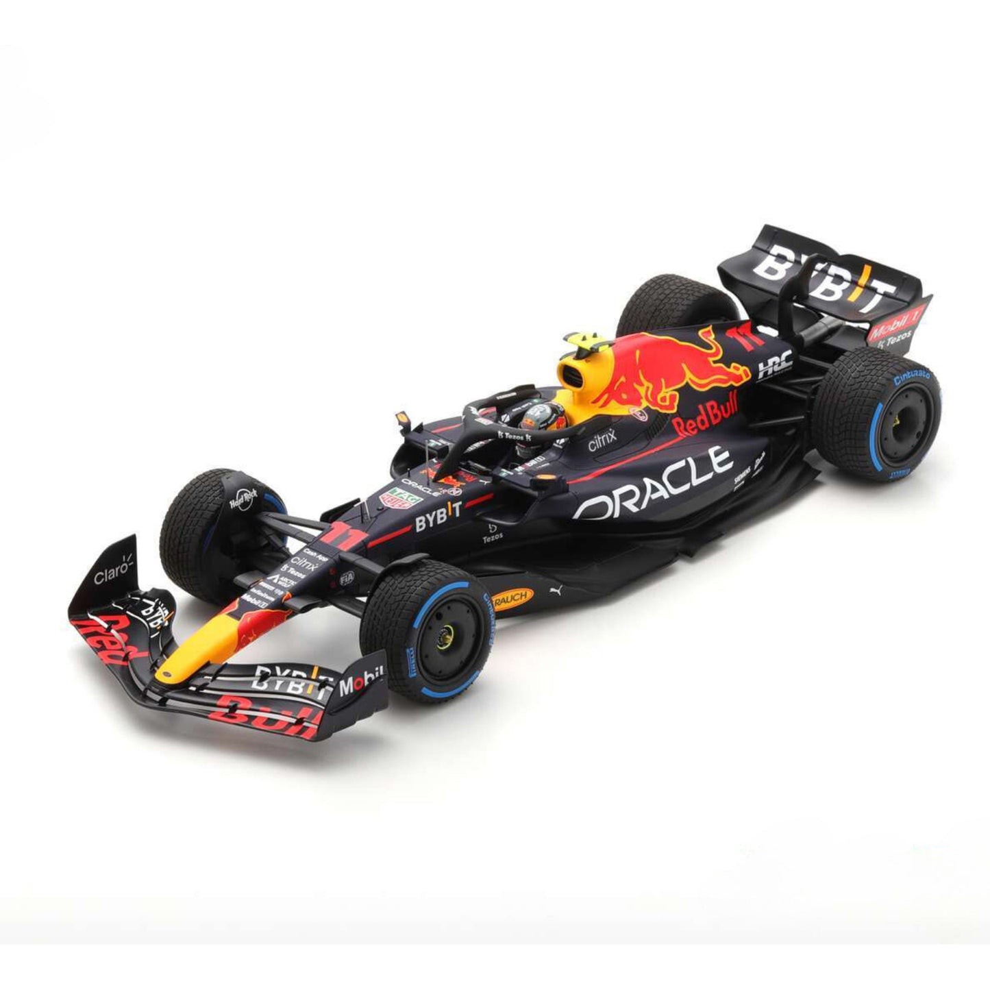 Red Bull Racing RB18 Sergio Perez (No.11 Winner Monaco GP 2022) in Blue