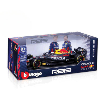 Red Bull Racing RB19 Max Verstappen (No.1 With Helmet 2023) in Blue