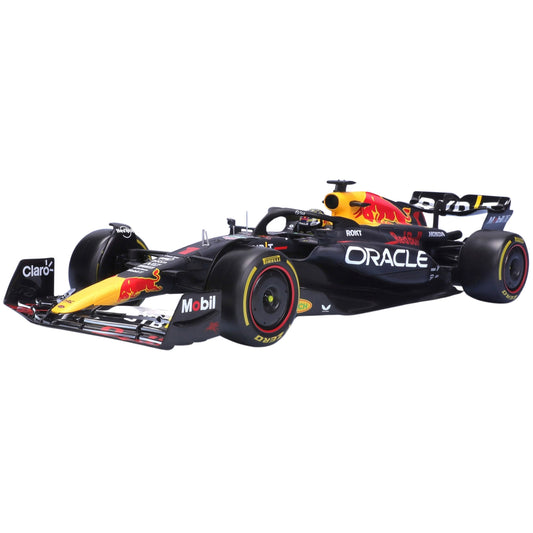 Red Bull Racing RB19 Max Verstappen (No.1 With Helmet Driver Champion 2023) in Blue