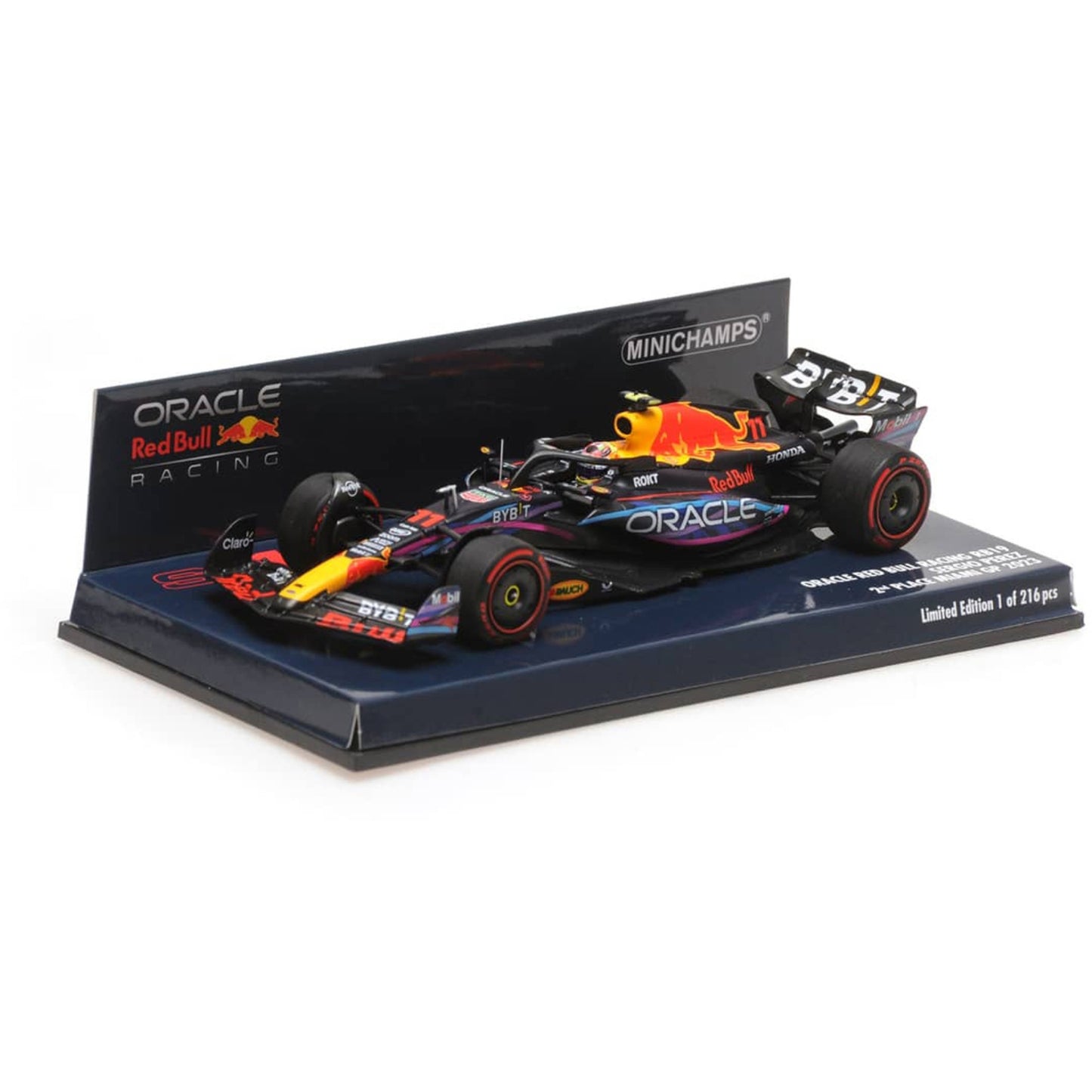 Red Bull Racing RB19 Sergio Perez (No.11 Miami GP 2023) in Blue