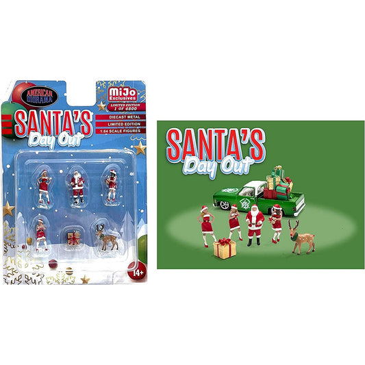 Santas Day Out Figure Set