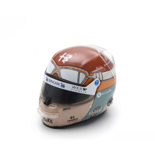 Stilo Alfa Romeo F1 Team Stake Replica Helmet Valtteri Bottas (Italian GP 2023) in Blue/Beige