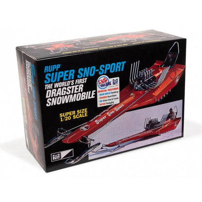 Super Sno-Sport (The World's First Dragster Snowmobile) [Kit] in Red