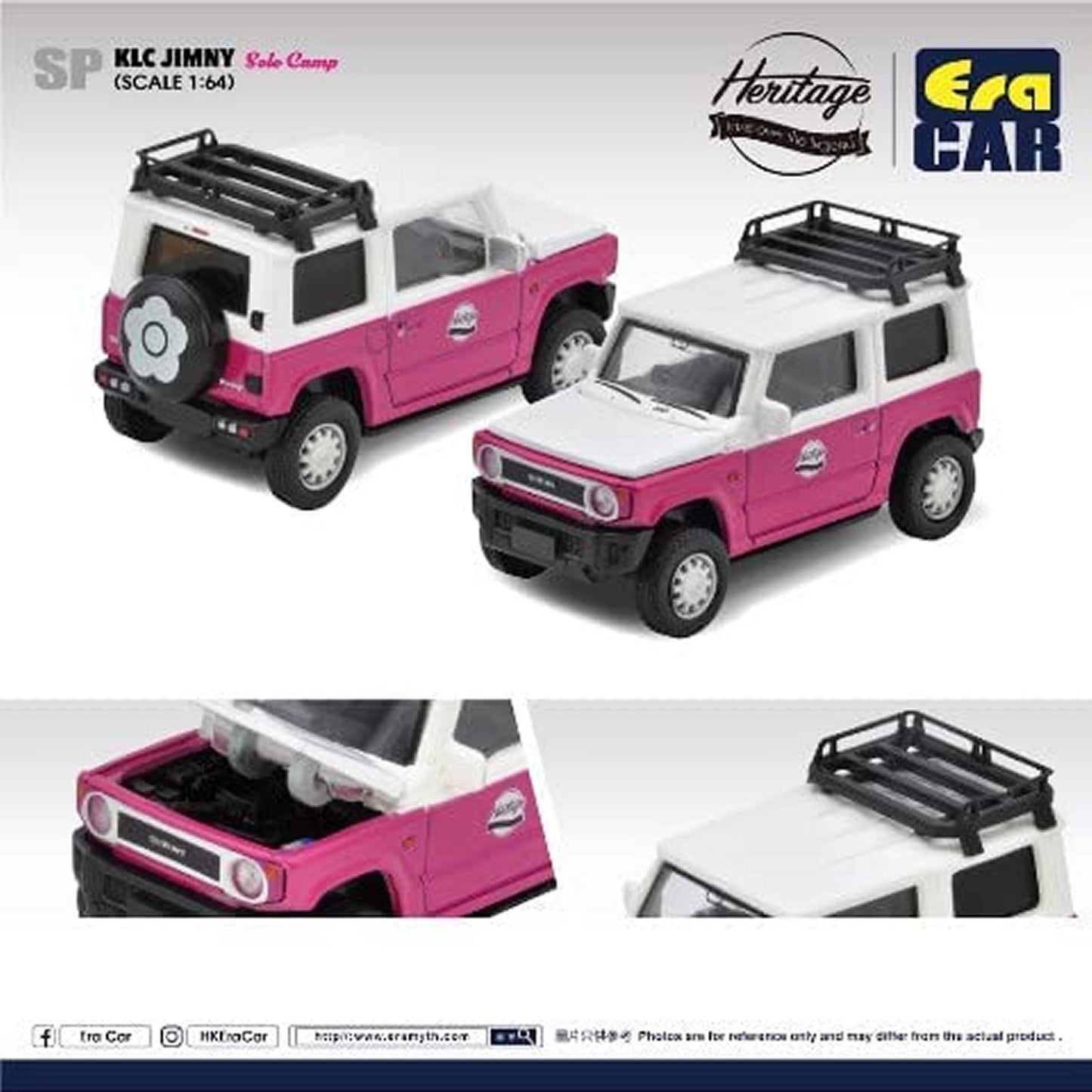 Suzuki KLC Jimny (Heritage) in Pink/White