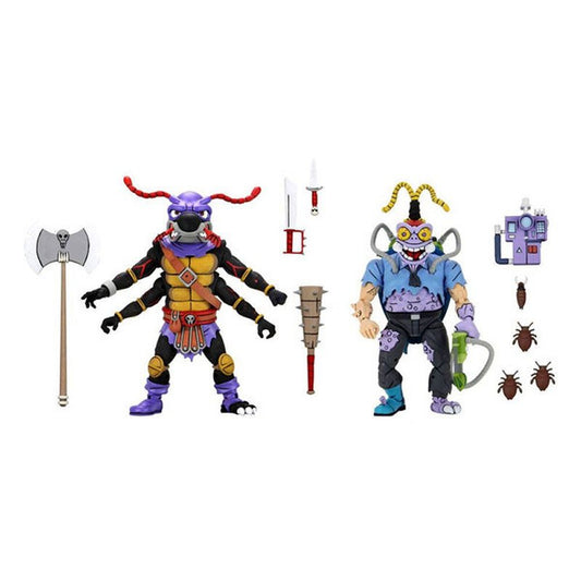 Anthrax and Scumbug Figure Set From Teenage Mutant Ninja Turtles