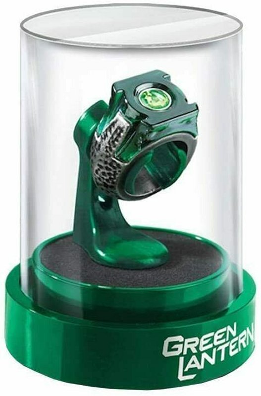 Prop Ring & Display From The Green Lantern in Green/Silver