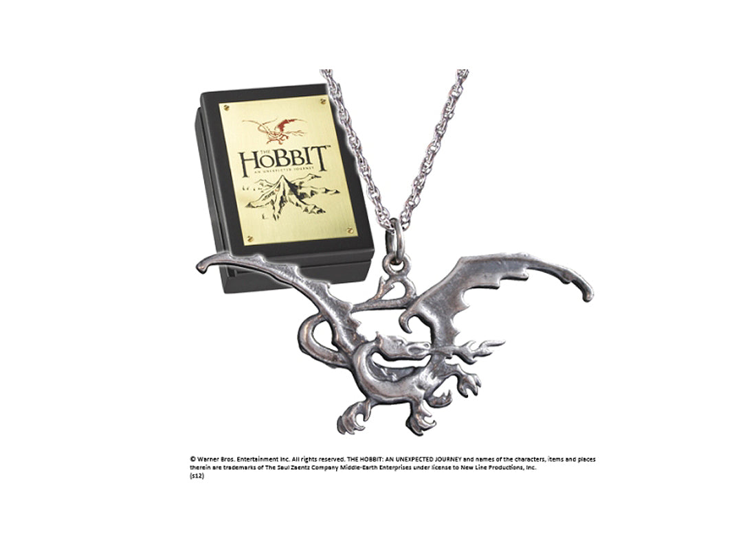 Smaug Sterling Silver Pendant From The Hobbit An Unexpected Journey