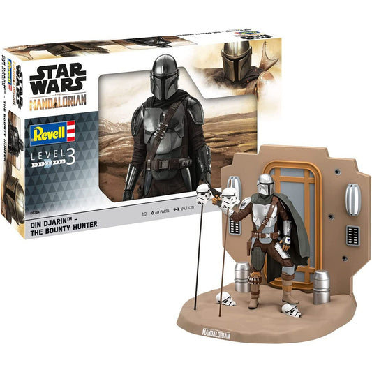 Din Jarin The Bounty Hunter Plastic Kit From Star Wars The Mandalorian [Kit]