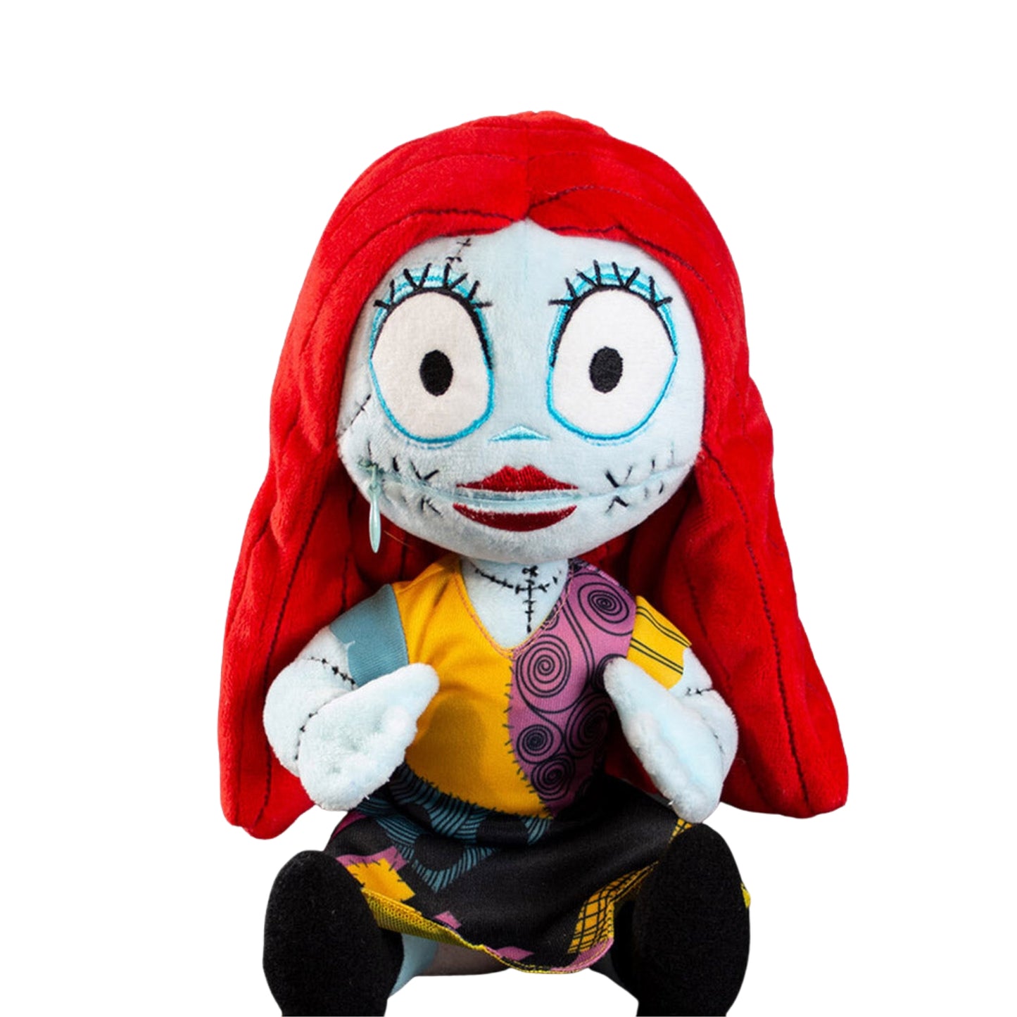 Sally Zipper Mouth Plush From The Nightmare Before Christmas in Blue/Red