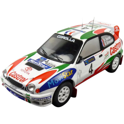 Toyota Corolla WRC D.Auriol/D.Giraudet (No.4 China Rally 1999) in White/Green/Red