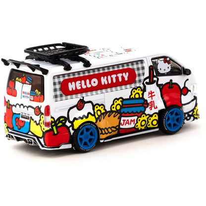 Toyota Hiace Widebody hello Kitty Capsule (With Hello Kitty Oil Can)