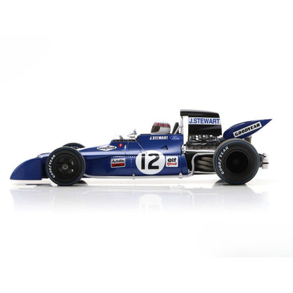 Tyrrell 003 Jackie Stewart (No.12 British GP 1971) in Blue