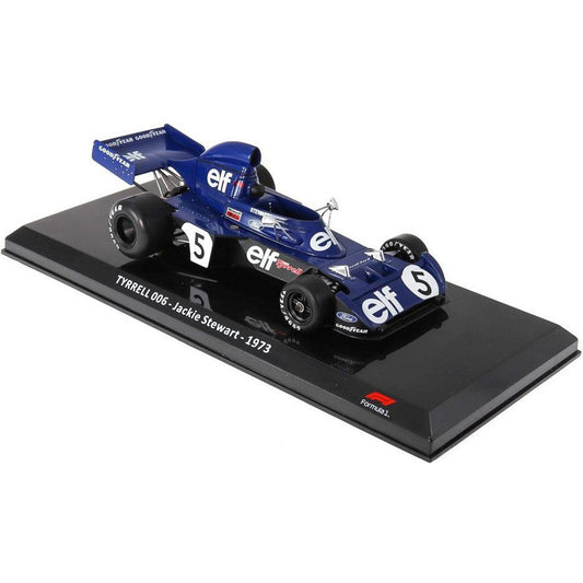 Tyrrell 006 Jackie Stewart (Blister Packaging 1973) in Blue