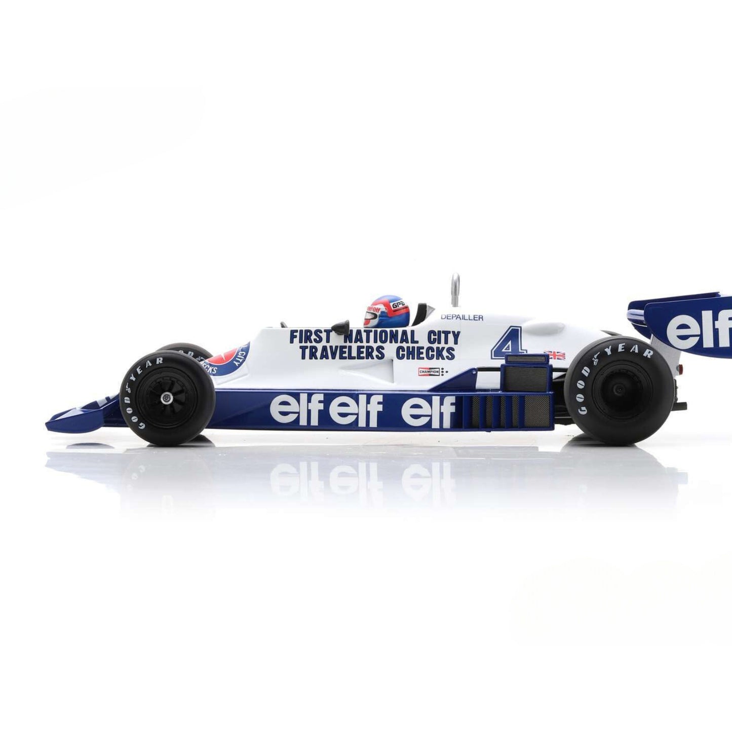 Tyrrell 008 (No.4 1978) in White/Blue