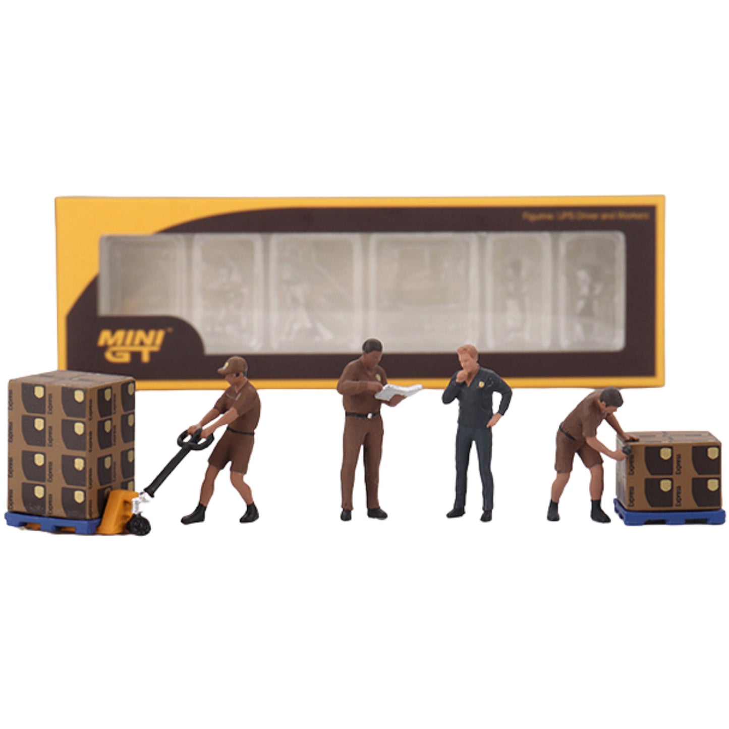 UPS Europe Drivers and Workers Set in Brown