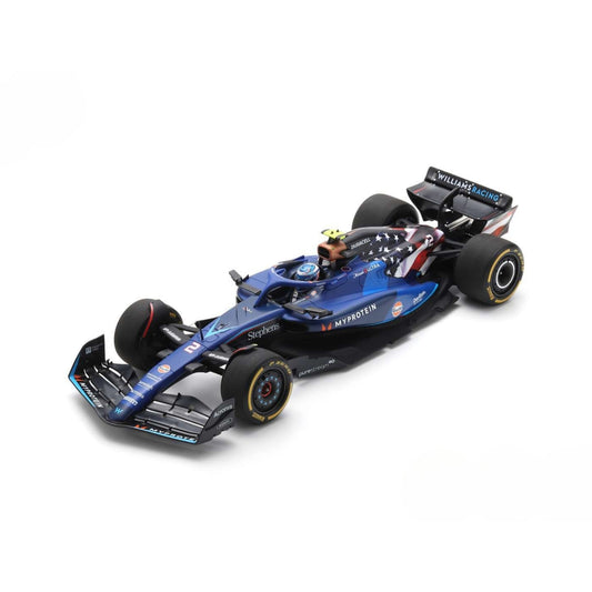 Williams FW45 Logan Sargeant (No.2 10th USA GP 2023) in Blue