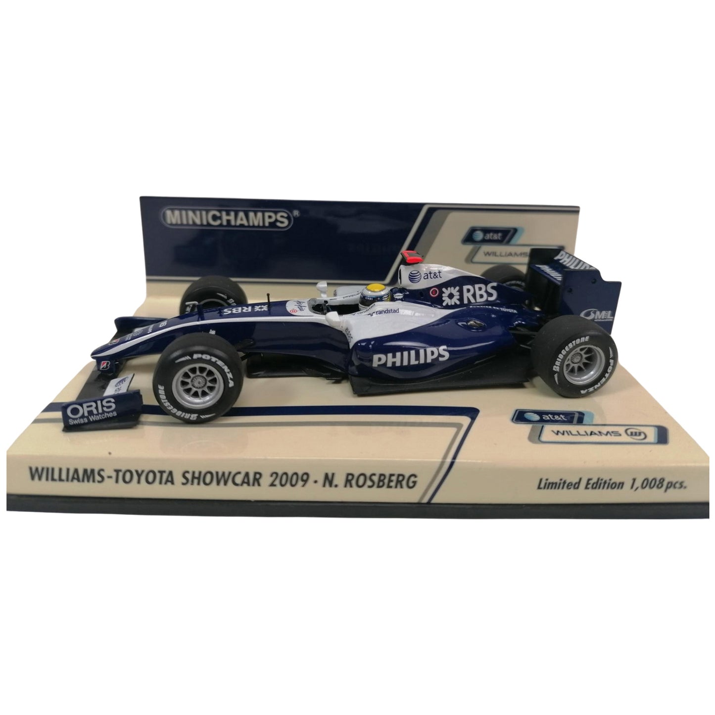 Williams Toyota Showcar Nico Rosberg (No.16 2009) in Blue/White