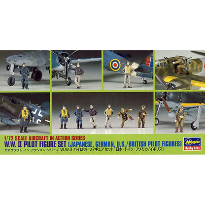 WWII Pilot Figure Set