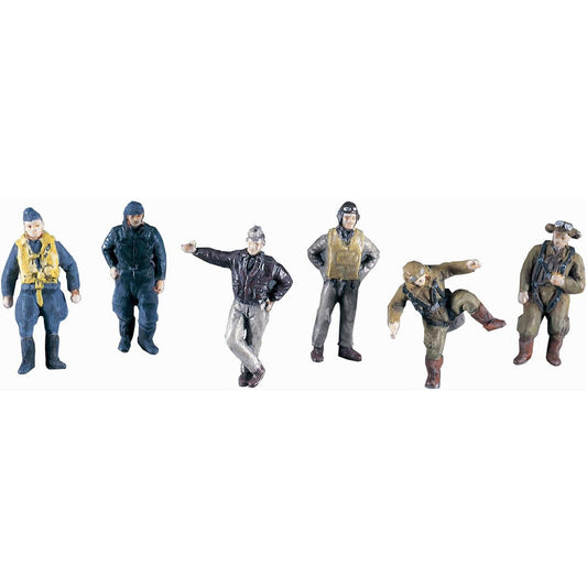 WWII Pilot Figure Set