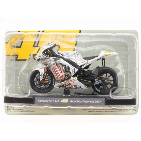 Yamaha YZR-M1 Valentino Rossi (Show Bike Valencia 2007) in White